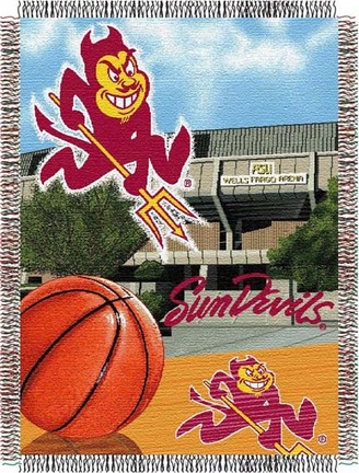 Arizona State Sun Devils "Home Field Advantage" 48" x 60" Tapestry Throw Blanket