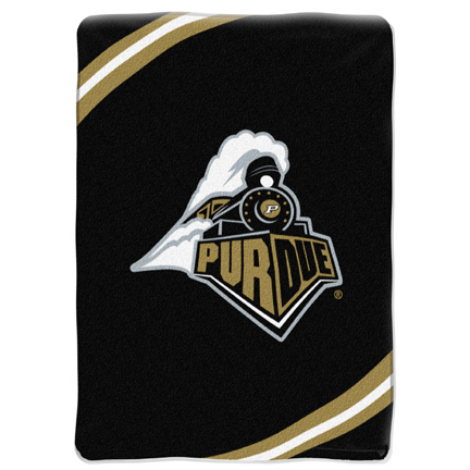 Purdue Boilermakers "Force" 60" x 80" Raschel Throw Blanket