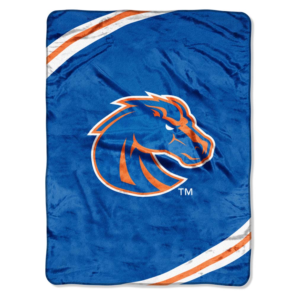 Boise State Broncos "Force"  60" x 80" Raschel Throw Blanket