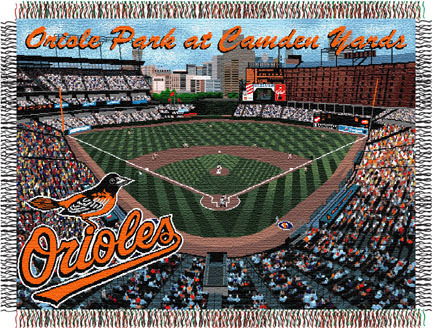 Camden Yards Park "Stadium" 48" x 60" Tapestry Throw Blanket