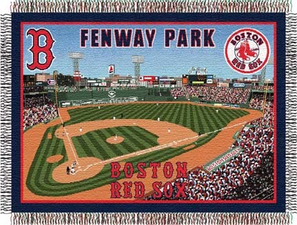 Fenway Park "Stadium" 48" x 60" Tapestry Throw Blanket