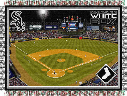 Chicago White Sox "Stadium" 48" x 60" Tapestry Throw Blanket