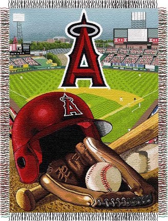 Los Angeles Angels of Anaheim "Home Field Advantage" 48" x 60" Throw Blanket