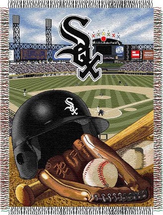 Chicago White Sox "Home Field Advantage” 48” x  60” Tapestry Throw Blanket