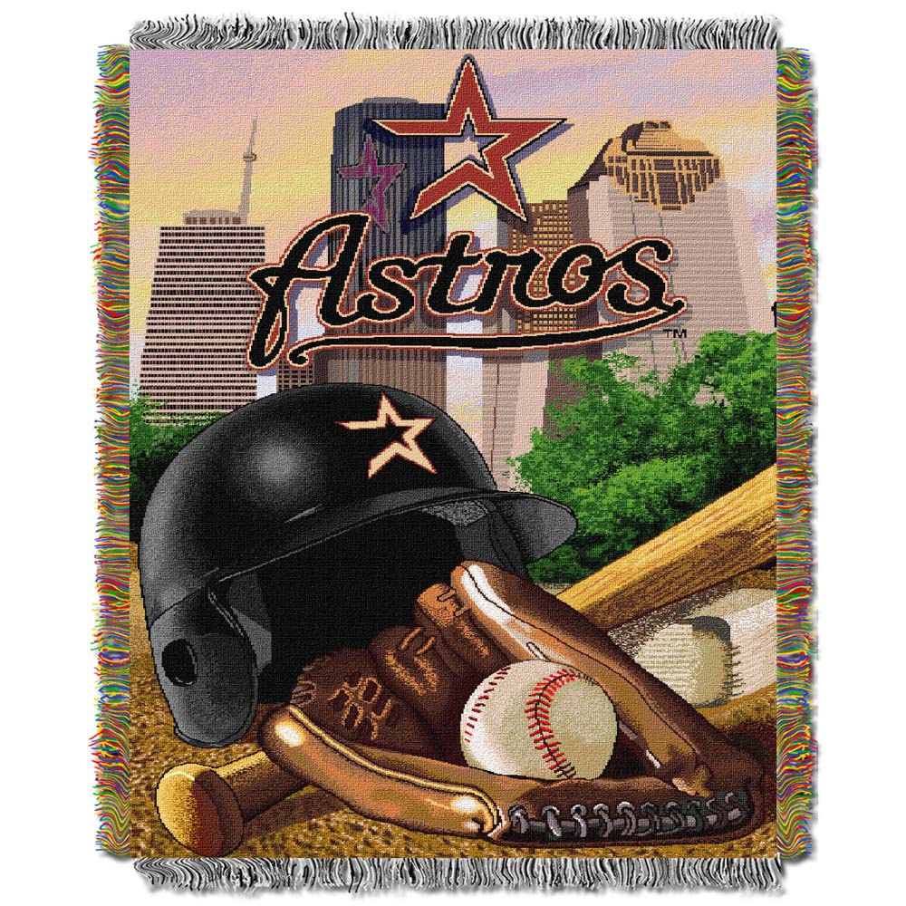 Houston Astros "Home Field Advantage" 48" x 60" Throw Blanket