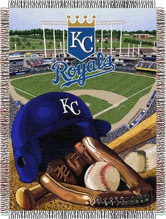 Kansas City Royals "Stadium" 48" x 60" Tapestry Throw Blanket
