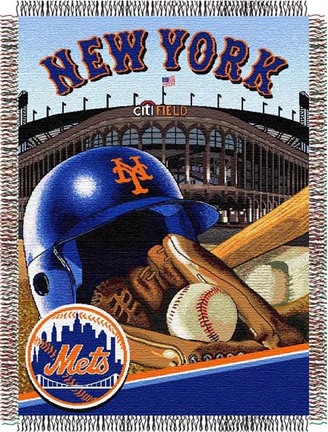 New York Mets "Home Field Advantage" 48" x 60" Throw Blanket