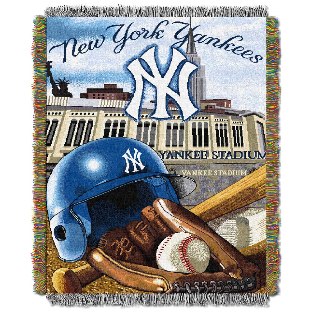 New York Yankees "Home Field Advantage" 48" x 60" Throw Blanket