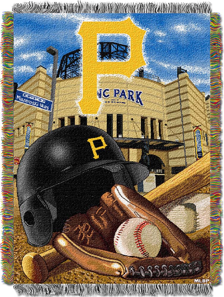 Pittsburgh Pirates "Home Field Advantage” 48” x  60” Tapestry Throw Blanket
