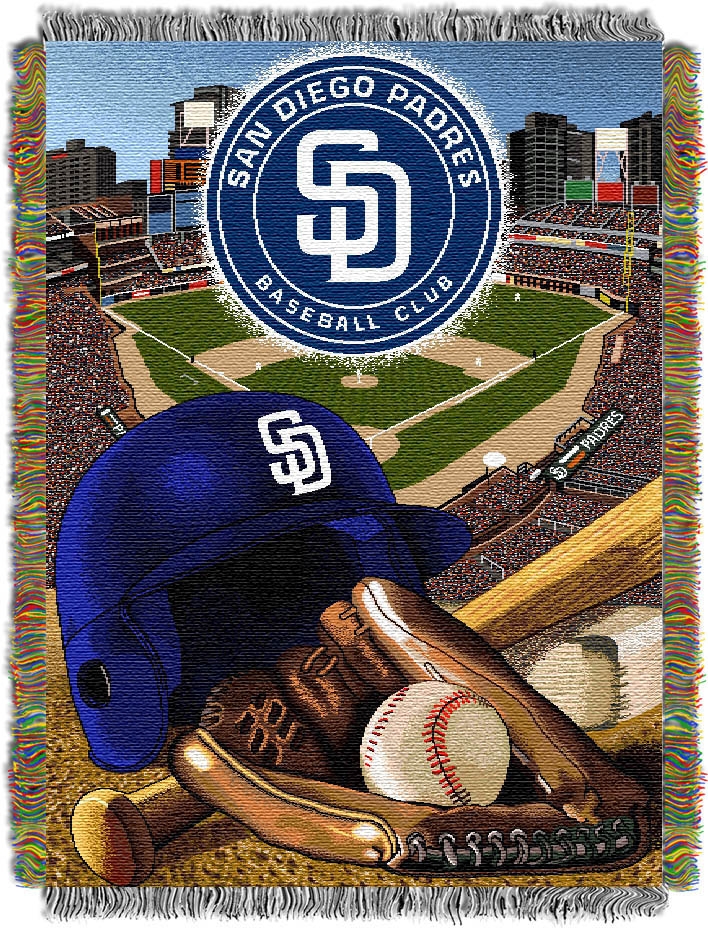 San Diego Padres "Stadium" 48" x 60" Tapestry Throw Blanket