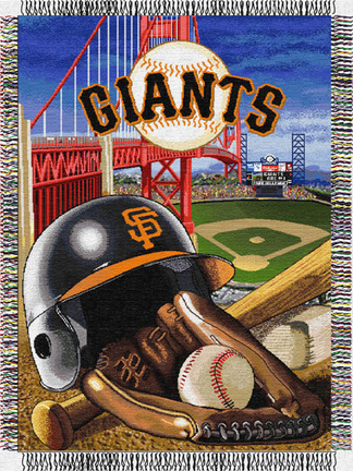 San Francisco Giants "Home Field Advantage" 48" x 60" Throw Blanket