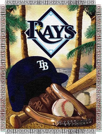 Tampa Bay Rays "Home Field Advantage" 48" x 60" Throw Blanket
