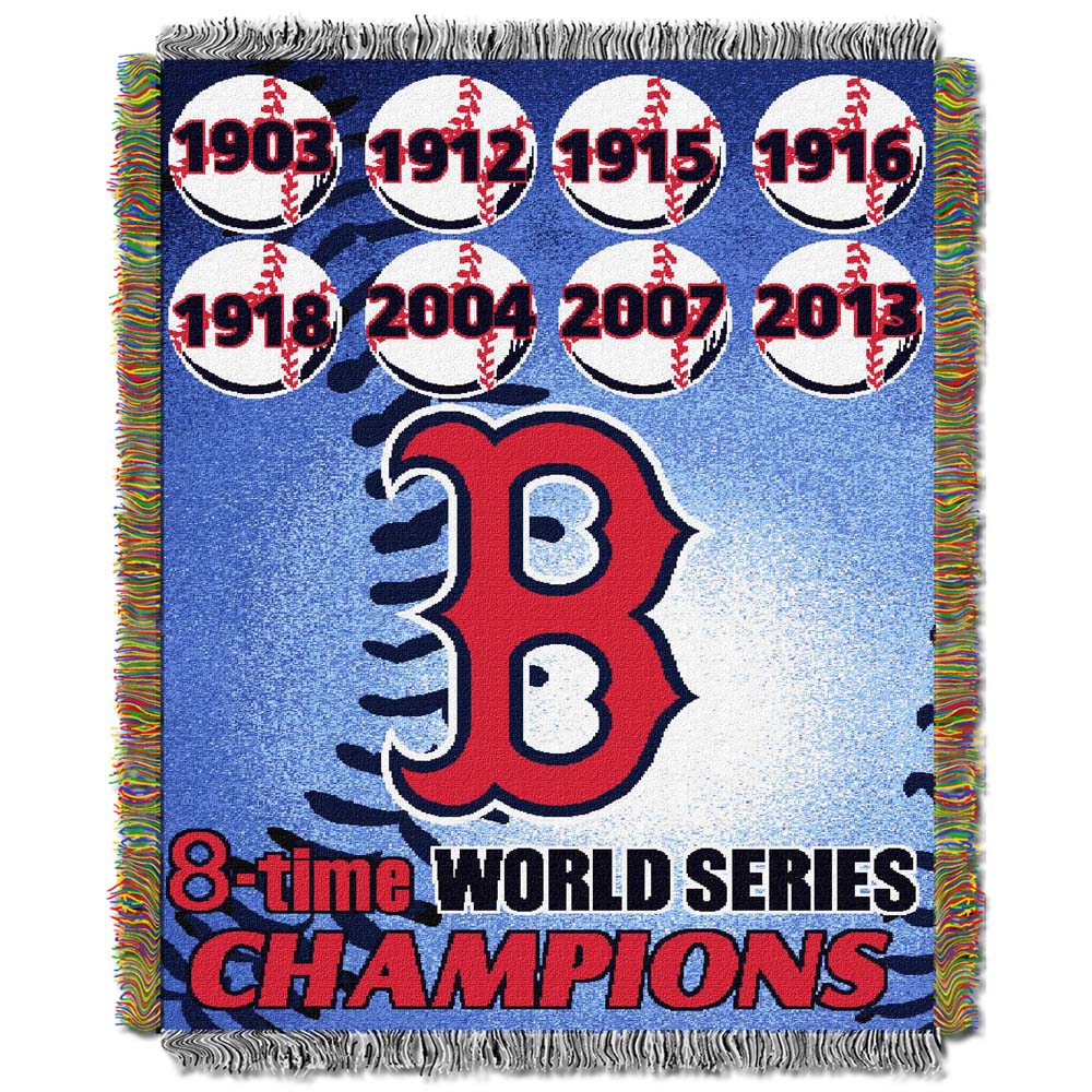 Boston Red Sox "Commemorative" 48" x  60" Tapestry Throw Blanket