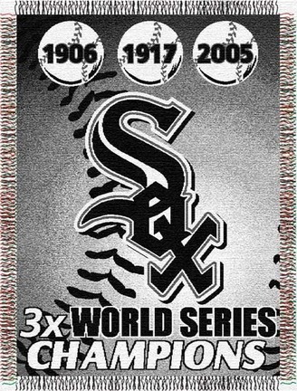 Chicago White Sox "Commemorative" 48" x  60" Tapestry Throw Blanket