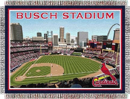 St. Louis Cardinals "Stadium" 48" x 60" Tapestry Throw Blanket