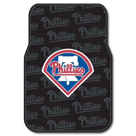 Philadelphia Phillies Auto Floor Mat (Set of 2 Car Mats)