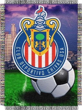 Chivas USA MLS 48" x 60" Throw Blanket