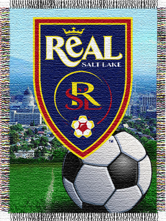 Real Salt Lake MLS Licensed 48" x 60" Throw Blanket 