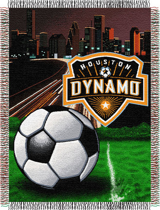 Houston Dynamo 48” x 60” Tapestry Throw Blanket