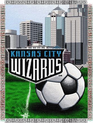 Kansas City Wizards 48” x 60” Tapestry Throw Blanket