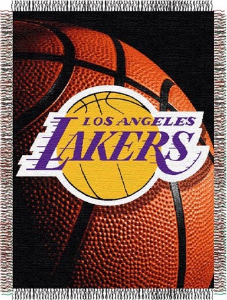 Los Angeles Lakers "Photo Real" 48" x 60" Tapestry Throw Blanket