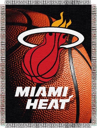 Miami Heat "Photo Real" 48" x 60" Tapestry Throw Blanket
