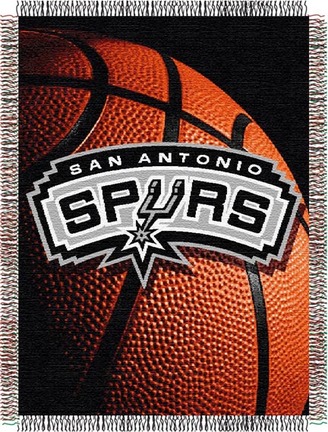 San Antonio Spurs "Photo Real" 48" x 60" Tapestry Throw Blanket