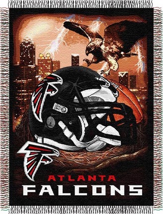 Atlanta Falcons "Home Field Advantage” 48” x  60” Tapestry Throw Blanket