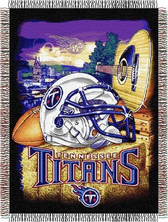 Tennessee Titans "Home Field Advantage” 48” x  60” Tapestry Throw Blanket