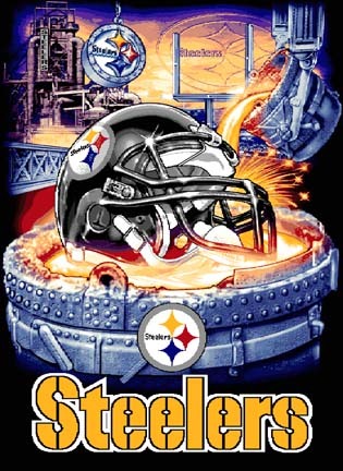 Pittsburgh Steelers "Home Field Advantage” 48” x  60” Tapestry Throw Blanket