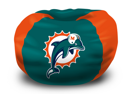 Miami Dolphins NFL Licensed 96" Bean Bag Chair