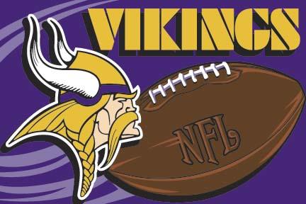 Minnesota Vikings 20" x 30" Acrylic Tufted Rug