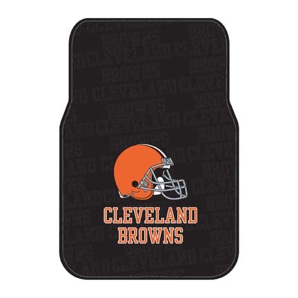 Cleveland Browns Auto Floor Mat (Set of 2 Car Mats)