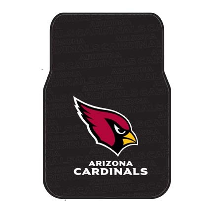 Arizona Cardinals Auto Floor Mat (Set of 2 Car Mats)