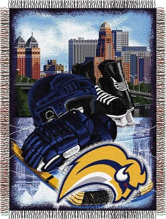 Buffalo Sabres "Home Ice Advantage” 48” x  60” Tapestry Throw Blanket