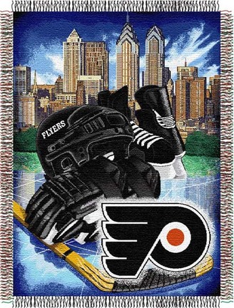 Philadelphia Flyers "Home Ice Advantage” 48” x  60” Tapestry Throw Blanket