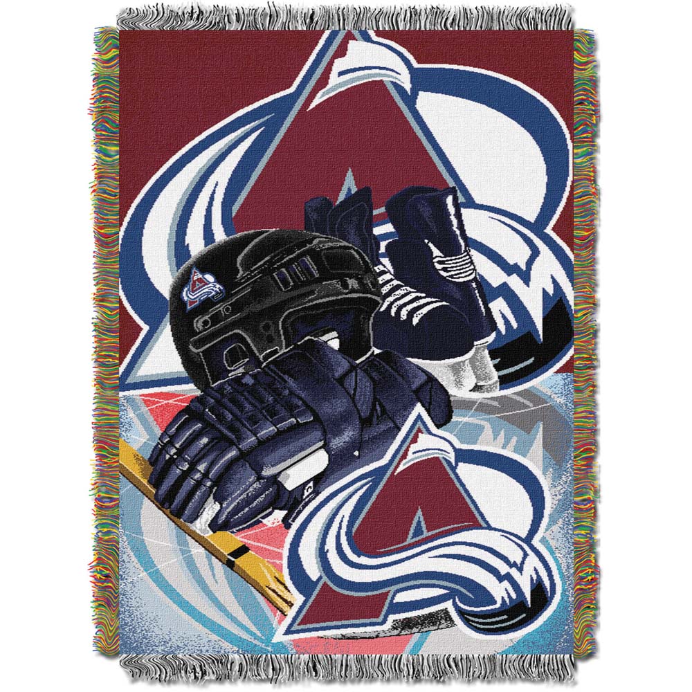 Colorado Avalanche "Home Ice Advantage” 48” x  60” Tapestry Throw Blanket