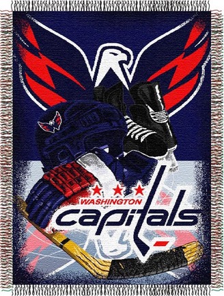 Washington Capitals "Home Ice Advantage"  48”x 60” Tapestry Throw Blanket