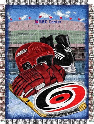 Carolina Hurricanes "Home Ice Advantage” 48” x  60” Tapestry Throw Blanket