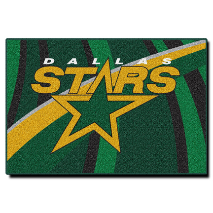 Dallas Stars 39" x 59" "Streak" Tufted Rug