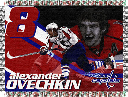 Alexander Ovechkin Washington Capitals “Players” 48” x 60” Tapestry Throw Blanket