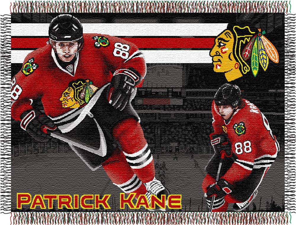 Patrick Kane Chicago Blackhawks “Players” 48” x 60” Tapestry Throw Blanket