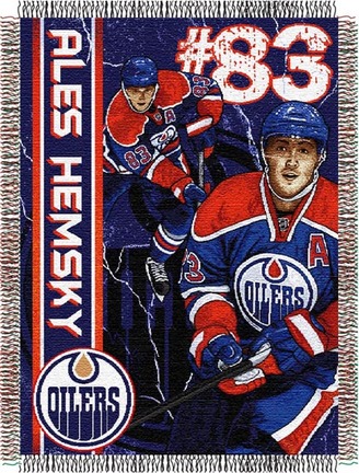 NHL Ales Hemsky 48" x 60" Tapestry Throw Blanket
