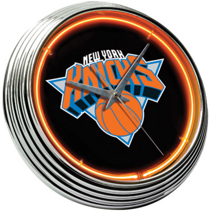 New York Knicks Neon Wall Clock