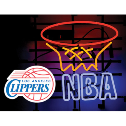 Los Angeles Clippers "El Glo" Neon Sign (23.5" x 17.5" x 6.5")