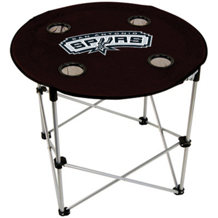 San Antonio Spurs Folding Table with Cup Holders