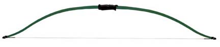 60" Fiberglass Recurve Bow...25 - 30 lb. Draw Weight