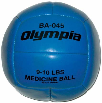 9 - 10 lb. Medicine Ball from Olympia Sports (Set of 2)