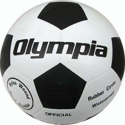 Rubber Soccer Balls (Size 3) - Set of 2