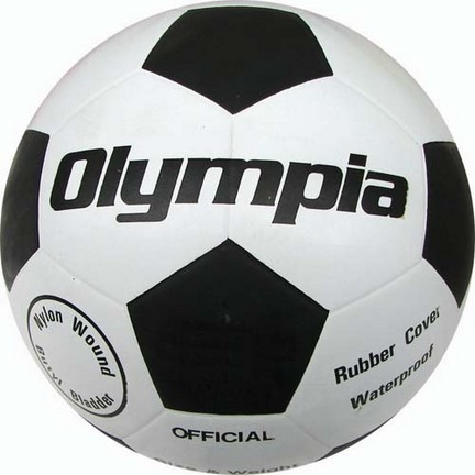 Rubber Soccer Balls (Size 4) - Set of 2